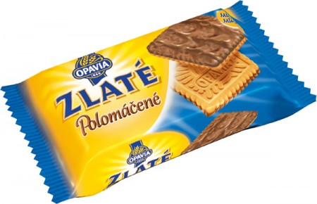 Zlaté polomáčené -mléčné 